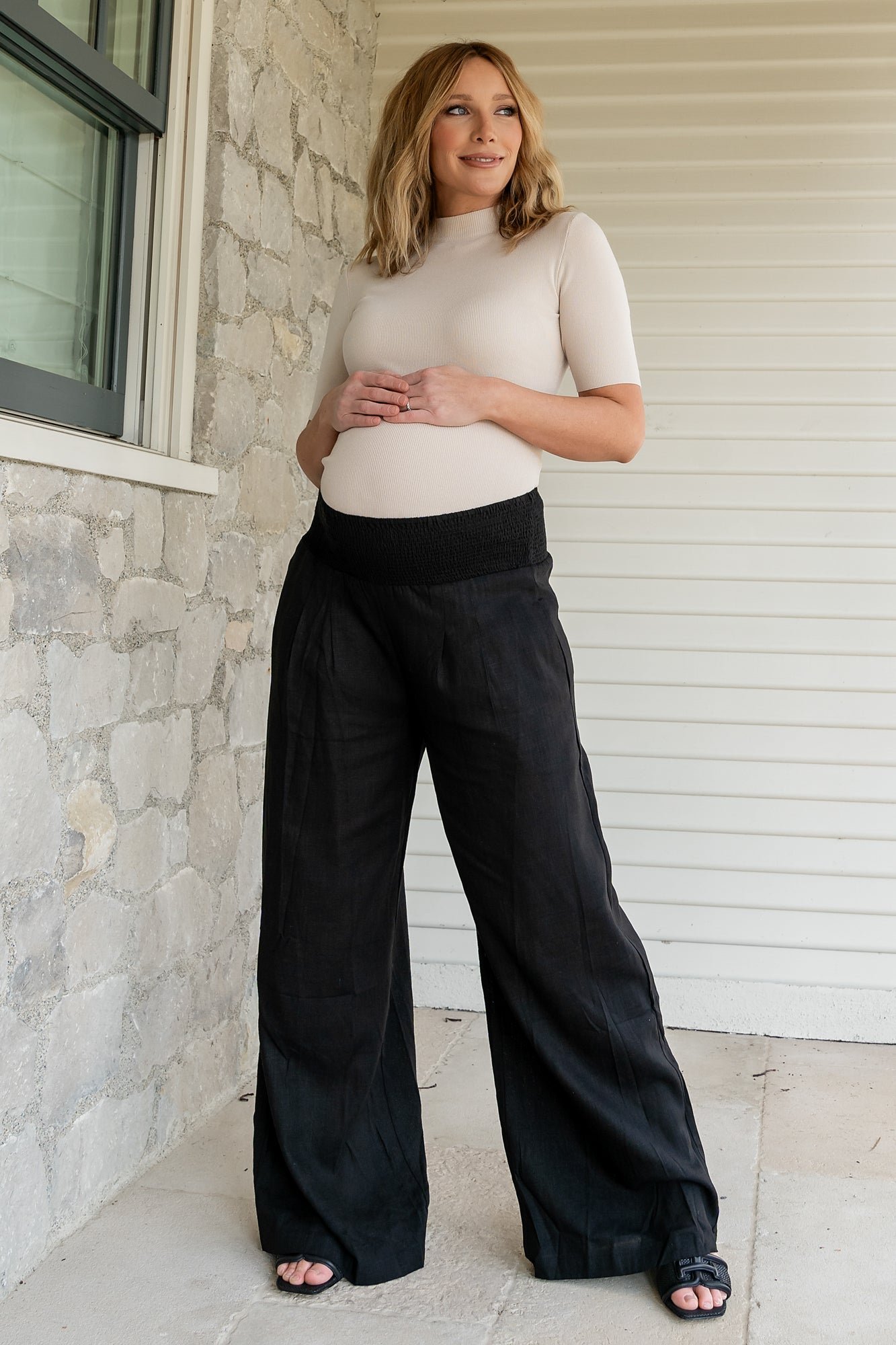 Ribbed Scoop Neck Swim Suit